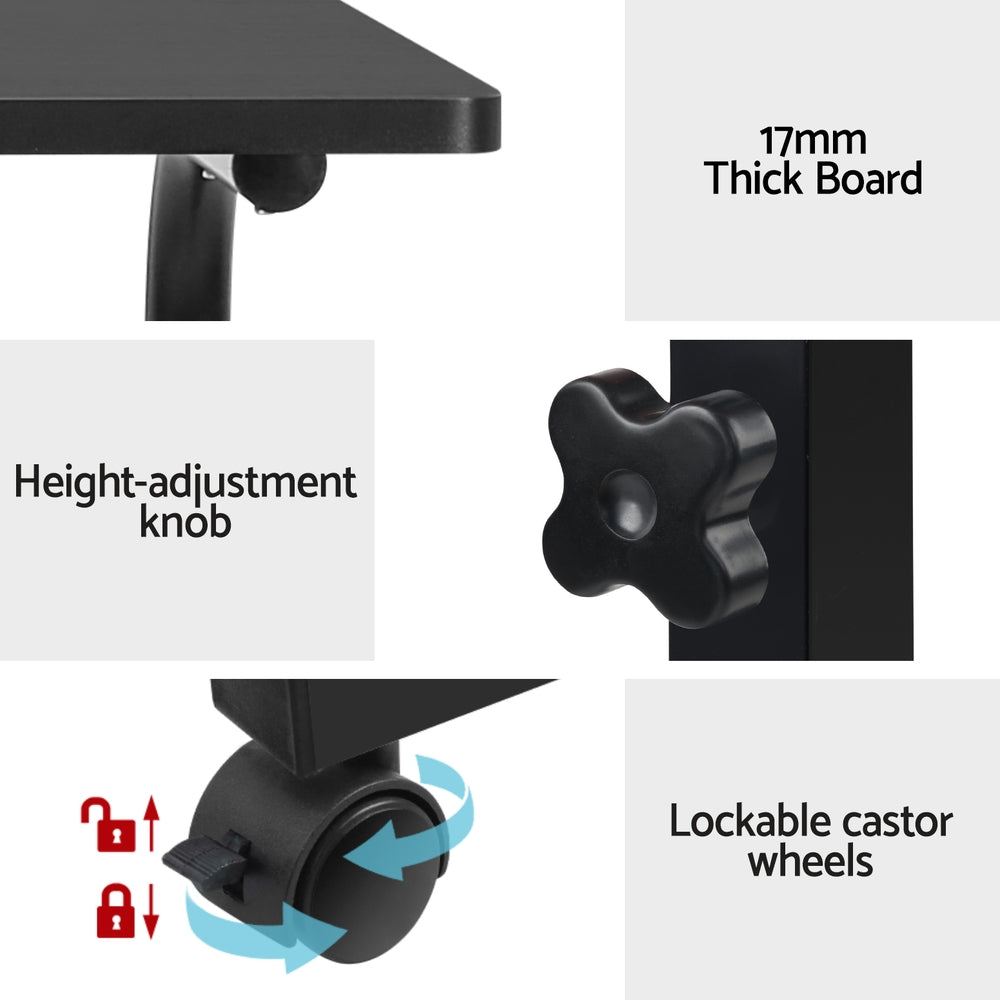 Artiss FlexiDesk 60 Adjustable Mobile Laptop Table
