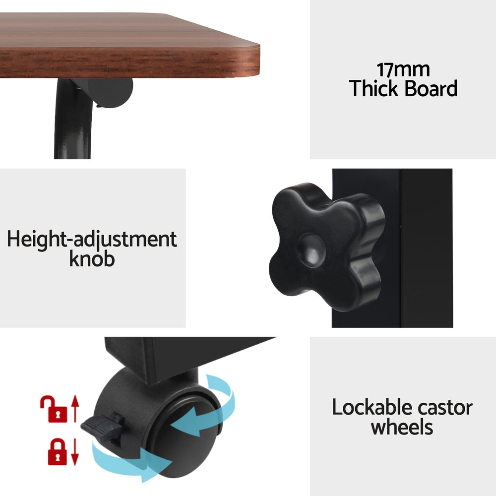 Artiss FlexiDesk 60 Adjustable Mobile Laptop Table