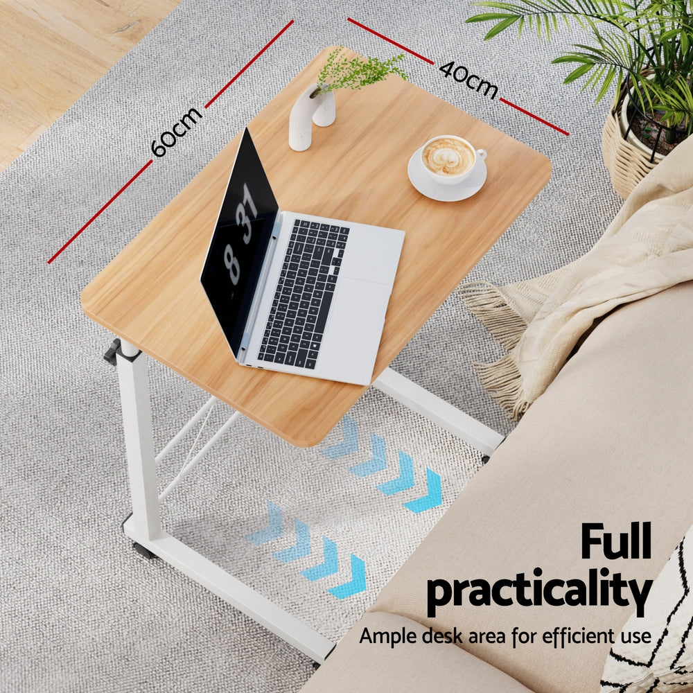 Artiss FlexiDesk 60 Adjustable Mobile Laptop Table