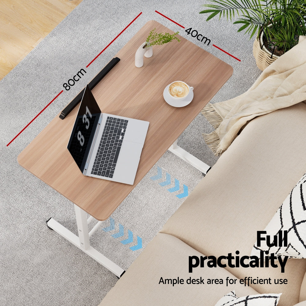 Artiss FlexiDesk 80 Adjustable Mobile Laptop Table