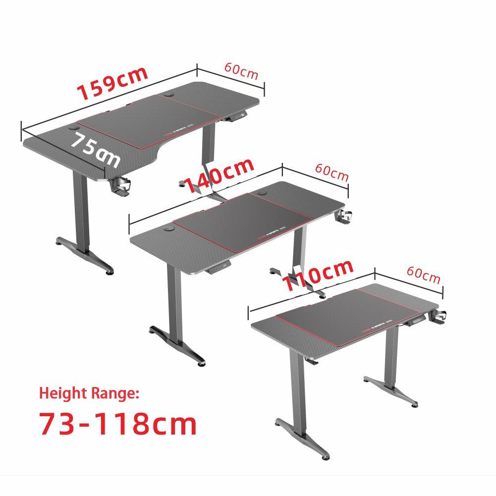 ElevatePro Electric Adjustable Desk (3 sizes)